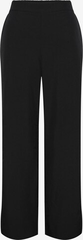 Regular Pantalon 'GURLA' PIECES en noir : devant