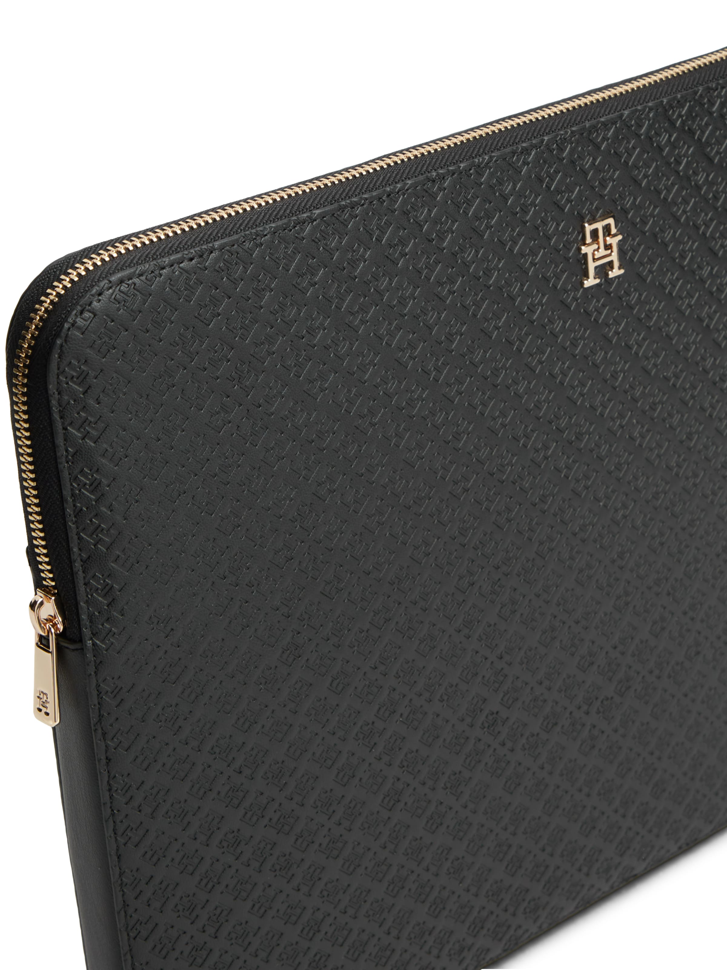 TOMMY HILFIGER Чанта за лаптоп в черно