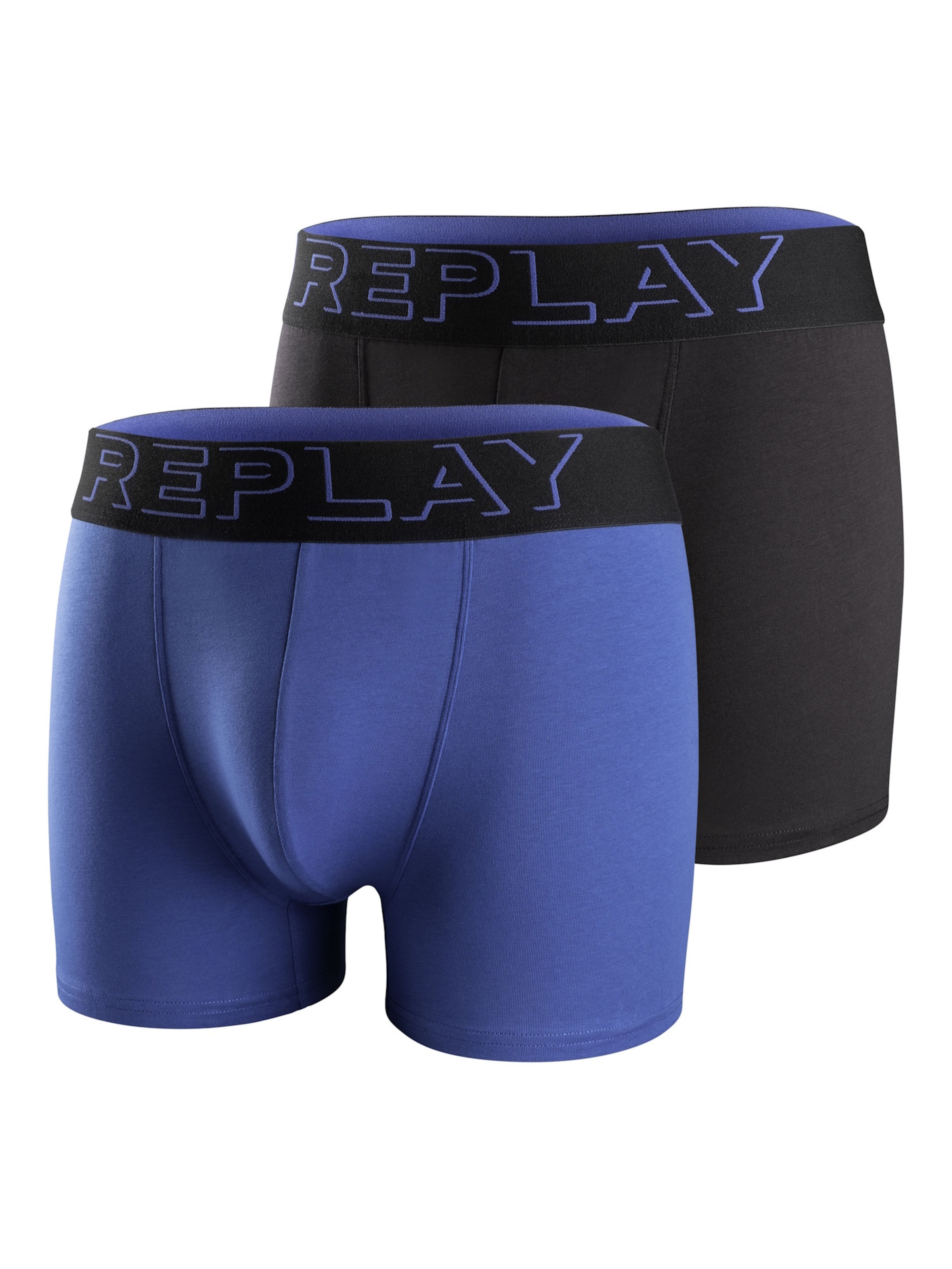 REPLAY Boxershorts in Blau: Vorderseite
