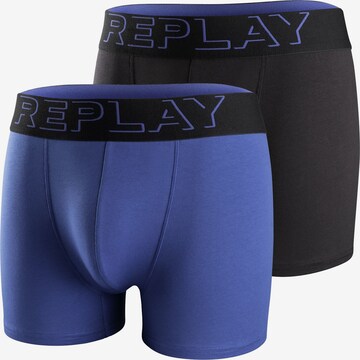 REPLAY Boxershorts in Blauw: voorkant