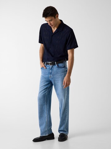 GUESS Regular fit Button Up Shirt in Blue