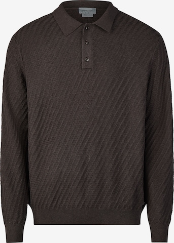 PIERRE CARDIN Trui in Bruin: voorkant