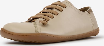 CAMPER - Sapatilhas baixas ' Peu Cami ' em bege: frente