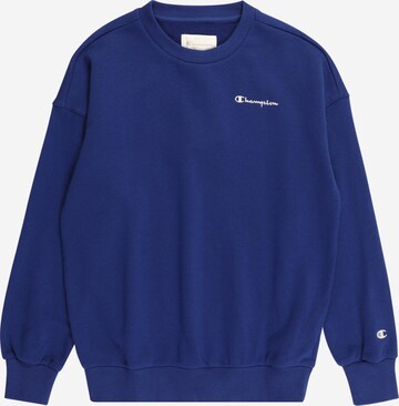 Sweat Champion Authentic Athletic Apparel en bleu : devant