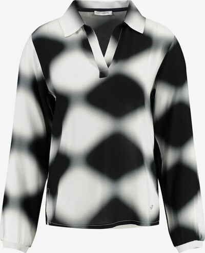 Key Largo Bluse 'MINERVA' in schwarz / weiß, Produktansicht