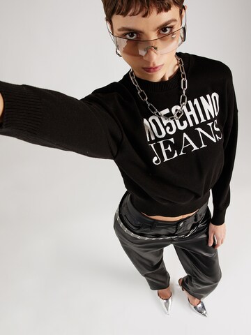 Moschino Jeans Pullover i sort