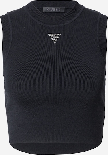 Megzta palaidinė be rankovių 'Alexia' iš GUESS, spalva – juoda, Prekių apžvalga