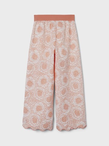 NAME IT Wide leg Broek in Oranje