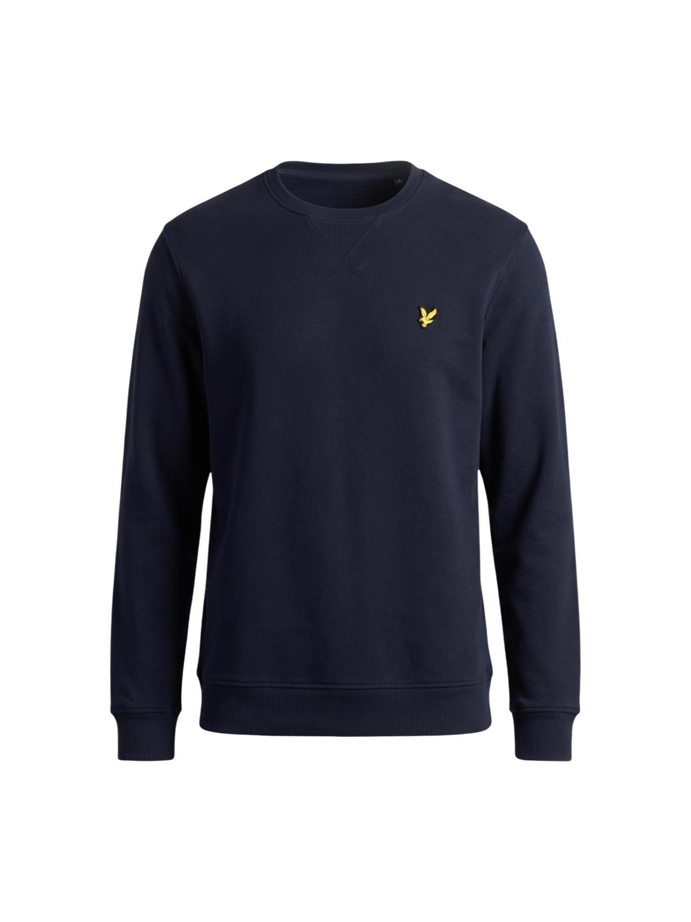 Lyle & Scott Sweatshirt 'Brushed Back Crew Neck Sweatsh ML1131V' i blå