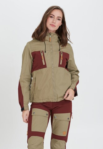 Whistler Outdoor Jacket 'IRA' in Green: front