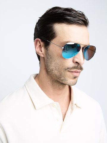 TOP GUN Sunglasses in Silver