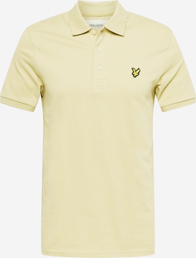 Lyle & Scott Poloshirt 'Plain' in goldgelb / khaki / schwarz, Produktansicht