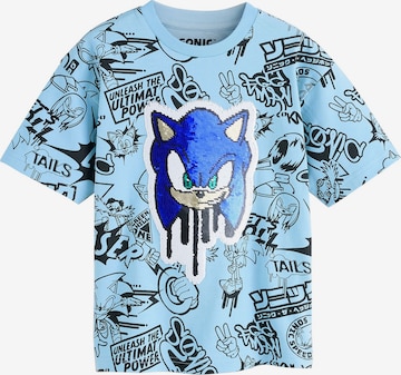 T-Shirt 'Sonic' Next en bleu : devant