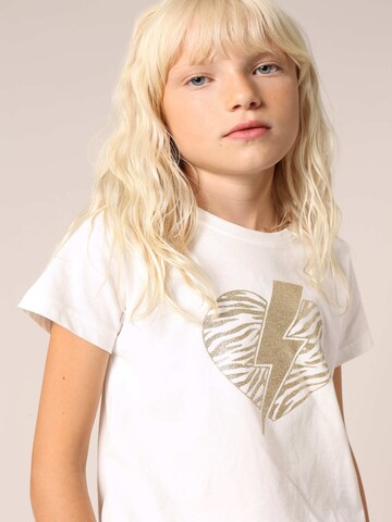 T-Shirt 'Lolover' Deeluxe en blanc