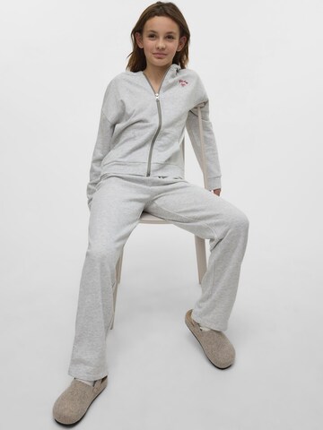 Giacca di felpa 'VMTrina' di Vero Moda Girl in grigio: frontale