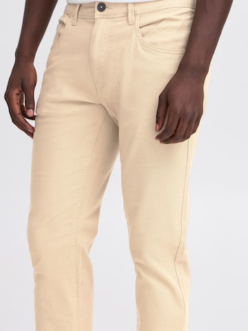 BLEND Slimfit Chinohose 'BHEdford' in Braun