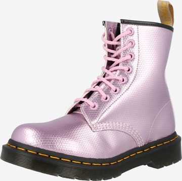 Dr. Martens Stiefelette '1460' in Lila: predná strana