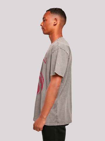 F4NT4STIC Shirt 'House Of The Dragon Targaryen Crest Logo' in Grey