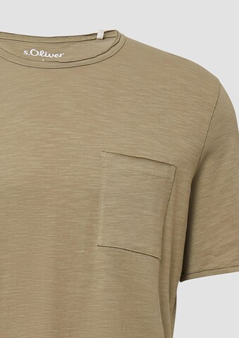 T-Shirt s.Oliver en vert