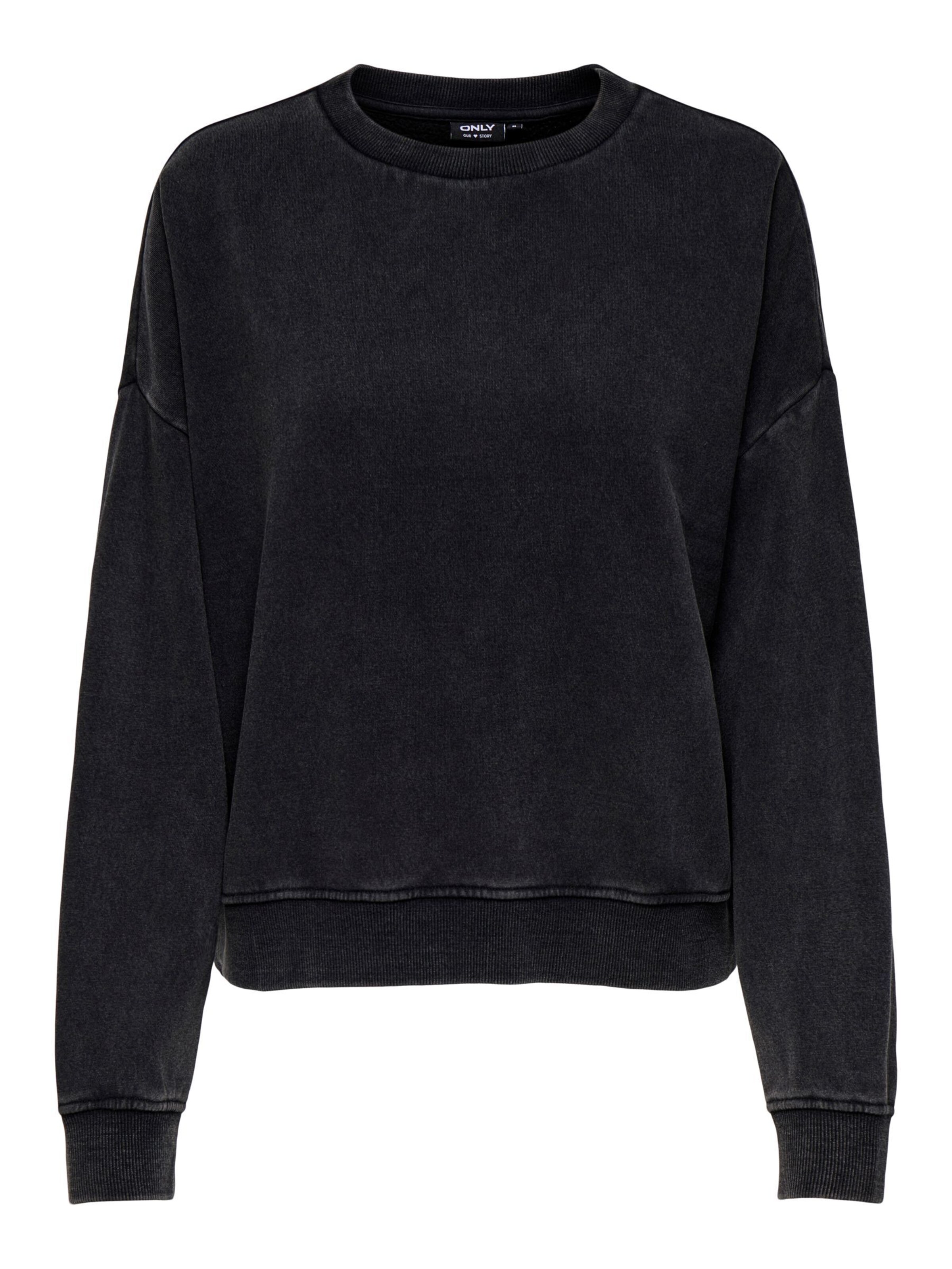 ONLY Sweatshirt in Schwarz: Vorderseite