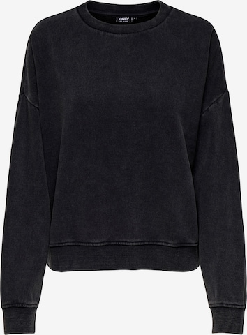 ONLY Sweatshirt in Schwarz: Vorderseite