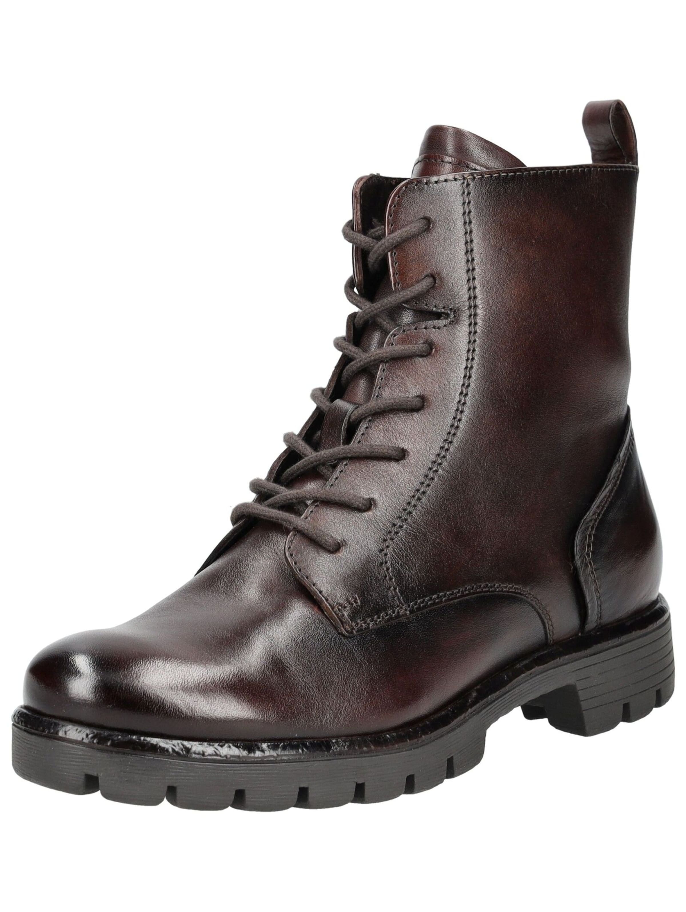 ARA Lace-up bootie in Brown: front