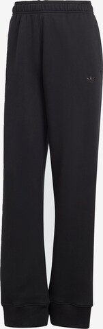 ADIDAS ORIGINALS Loosefit Broek in Zwart: voorkant