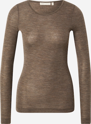 InWear Футболка 'FangI' в Коричневый: спереди