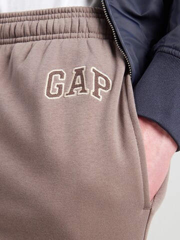 GAP Tapered Trousers 'HERITAGE' in Brown