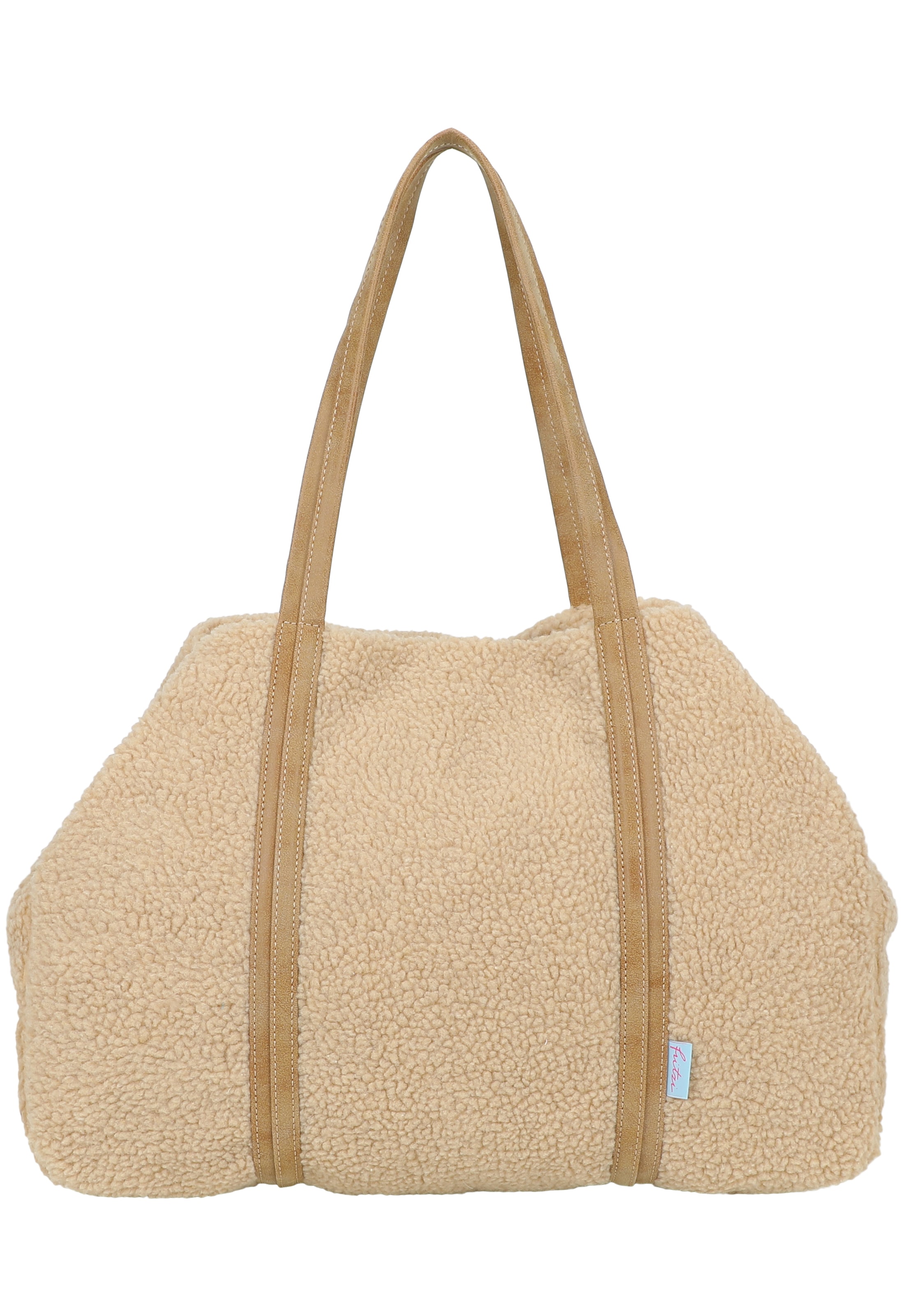 Shopper 'Easy Izzy Limited Teddy' di Fritzi aus Preußen in beige: frontale