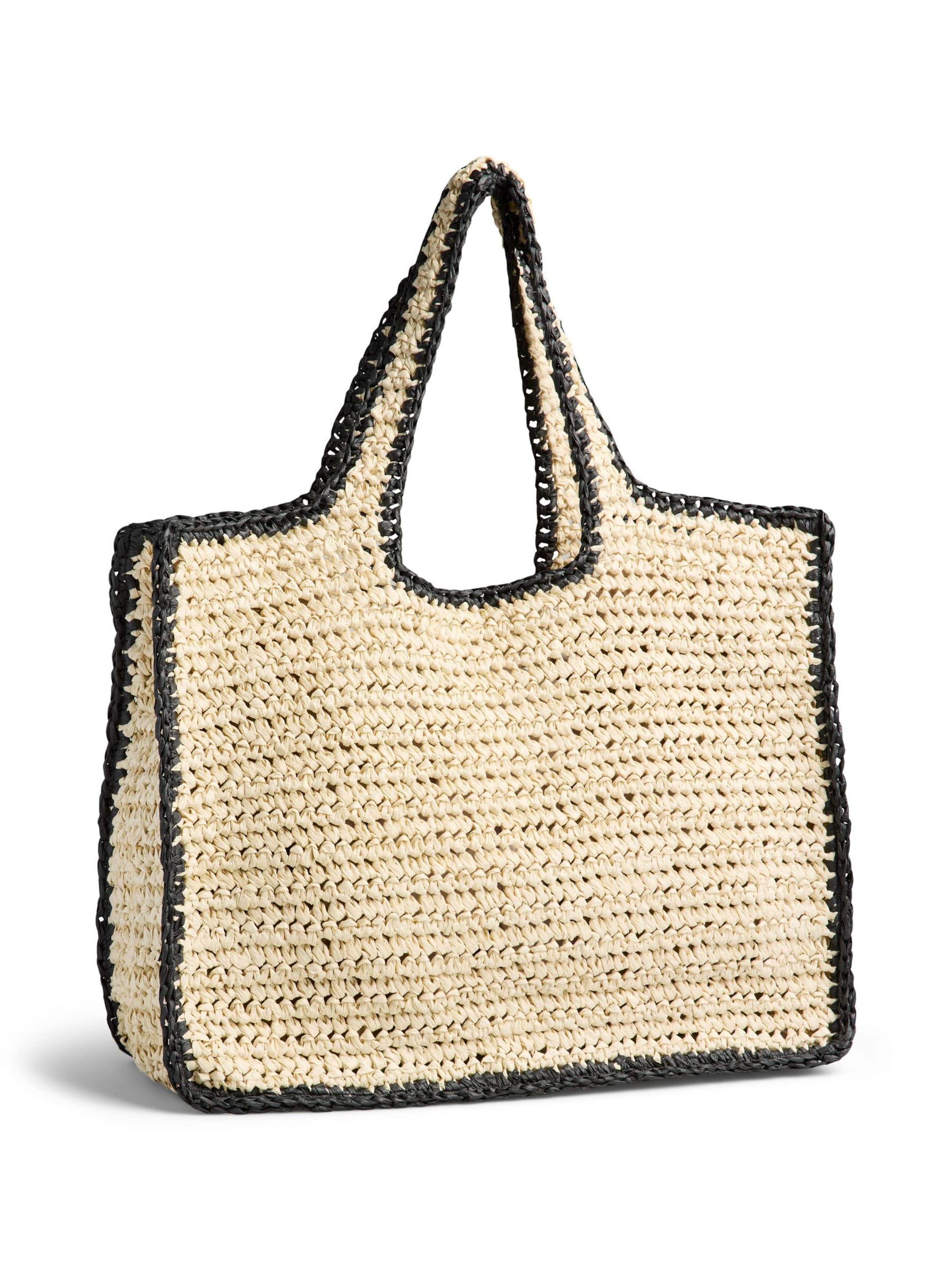 Cabas 'PCLydia' PIECES en beige : devant