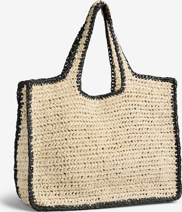 Shopper 'PCLydia' di PIECES in beige: frontale