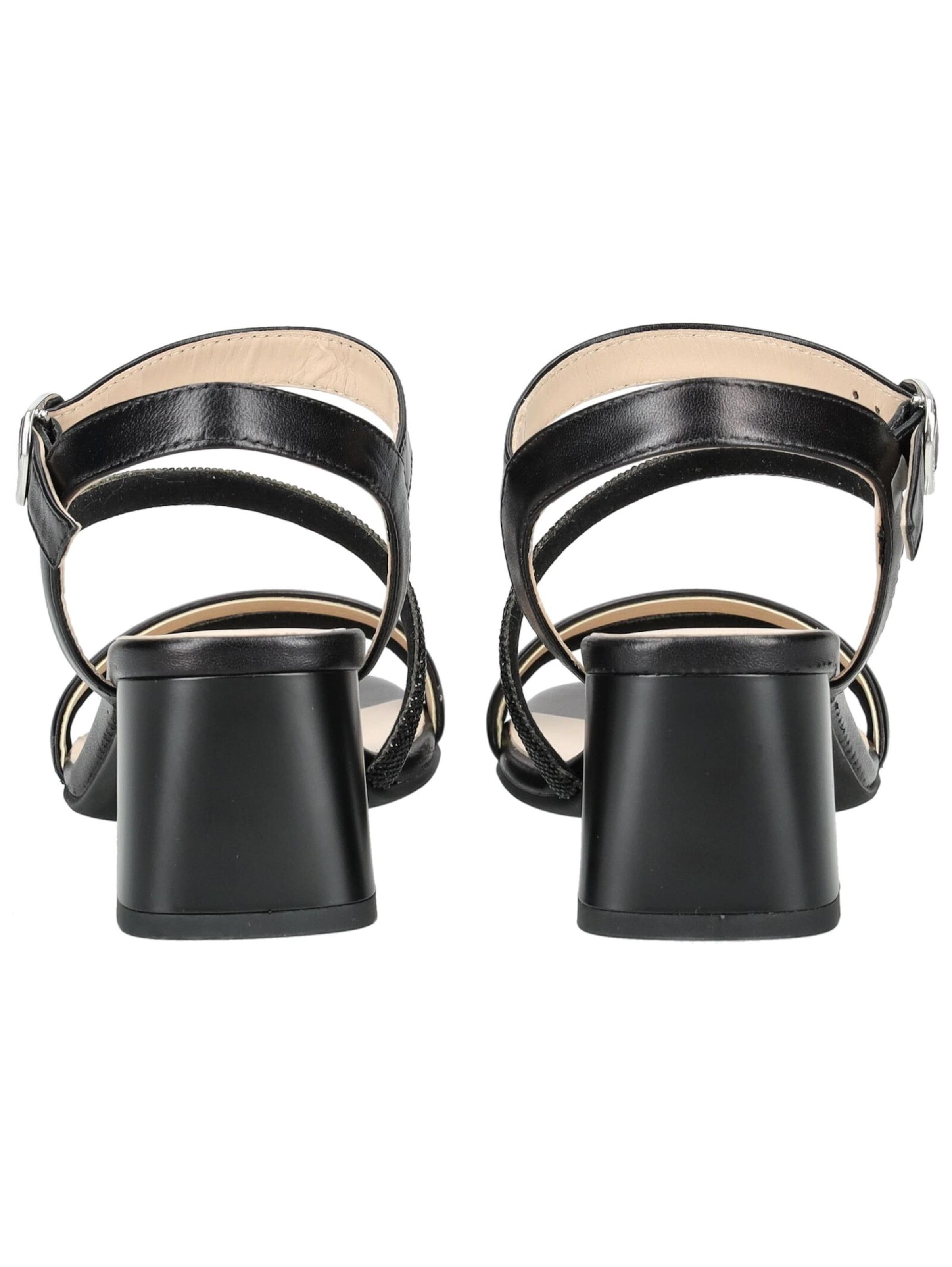 Sandales à lanières Nero Giardini en noir