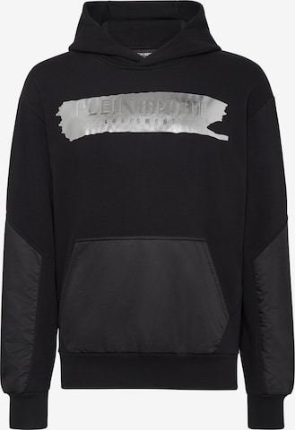 Felpa di Plein Sport in nero: frontale