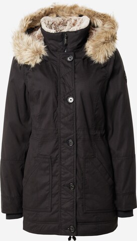 Veste d’hiver HOLLISTER en noir : devant