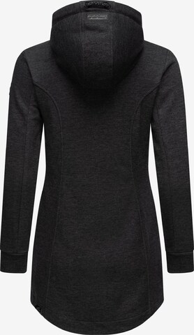 Ragwear Zip-Up Hoodie in Black