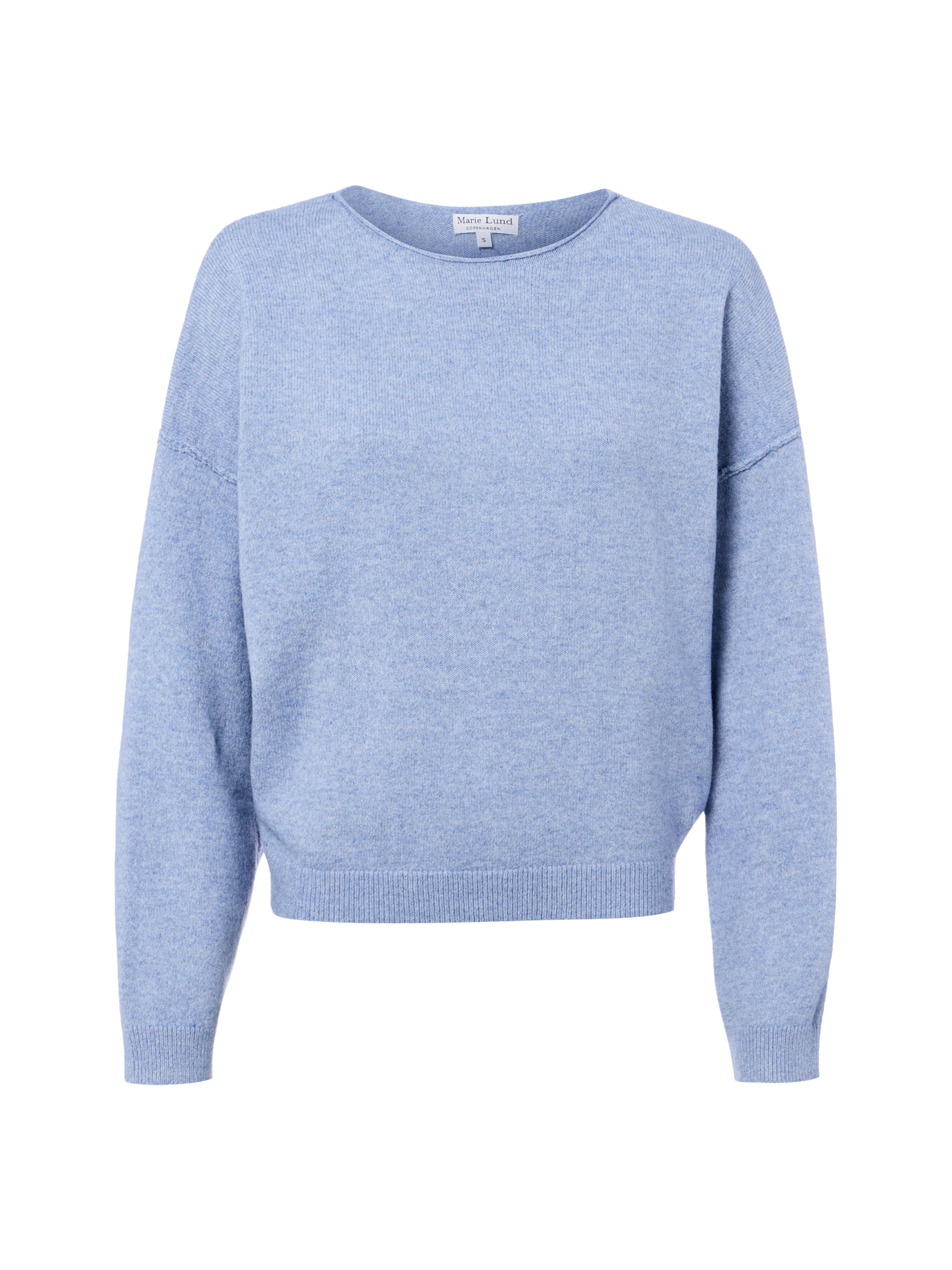 Marie Lund Pullover in Blau: Vorderseite