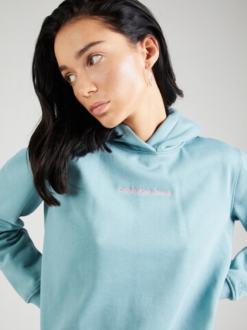 Calvin Klein Jeans Sweatshirt in Blauw