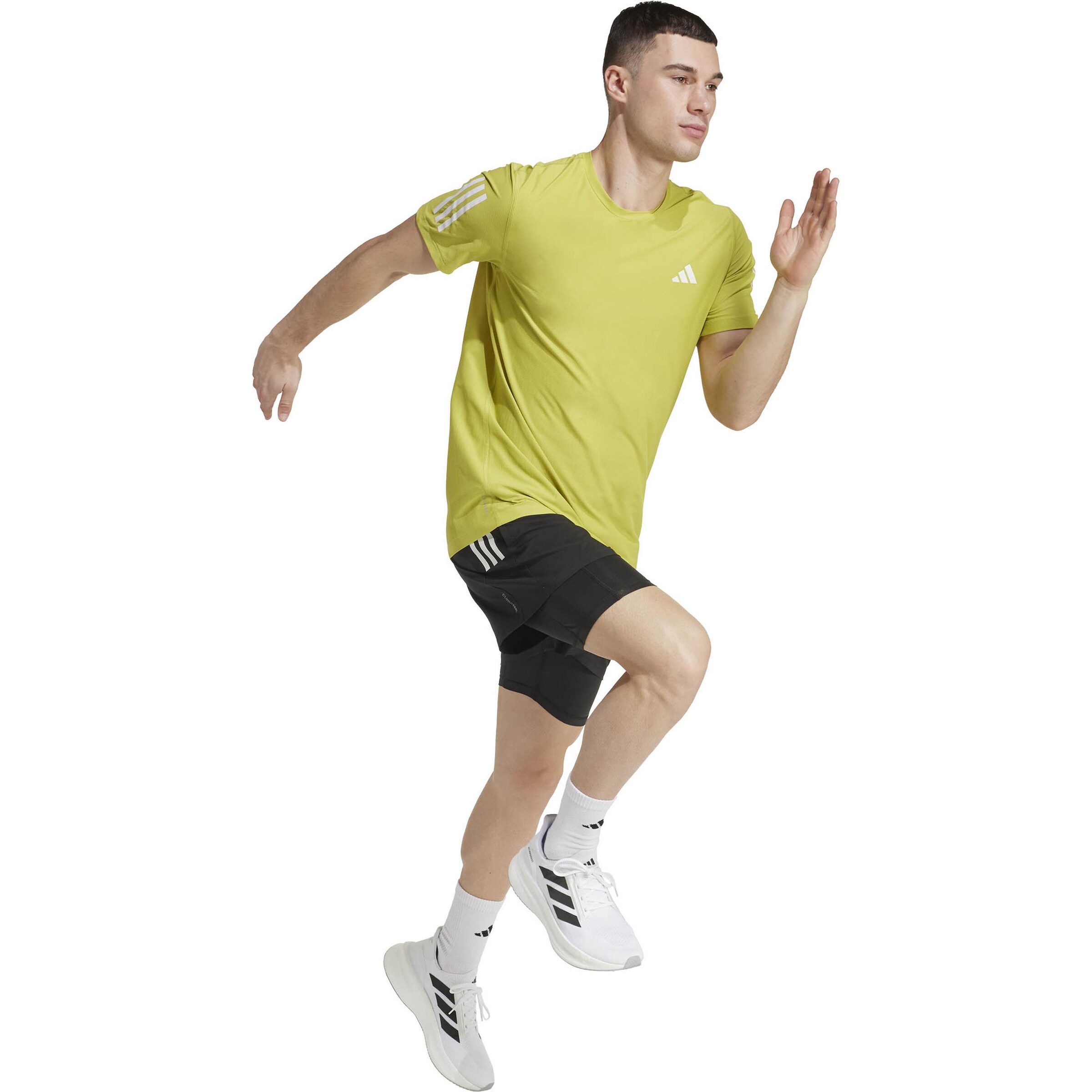 ADIDAS PERFORMANCE Performance Shirt 'Own The Run' in Yellow