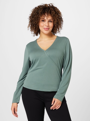 ABOUT YOU Curvy Shirt 'Jessa' in Grün: predná strana