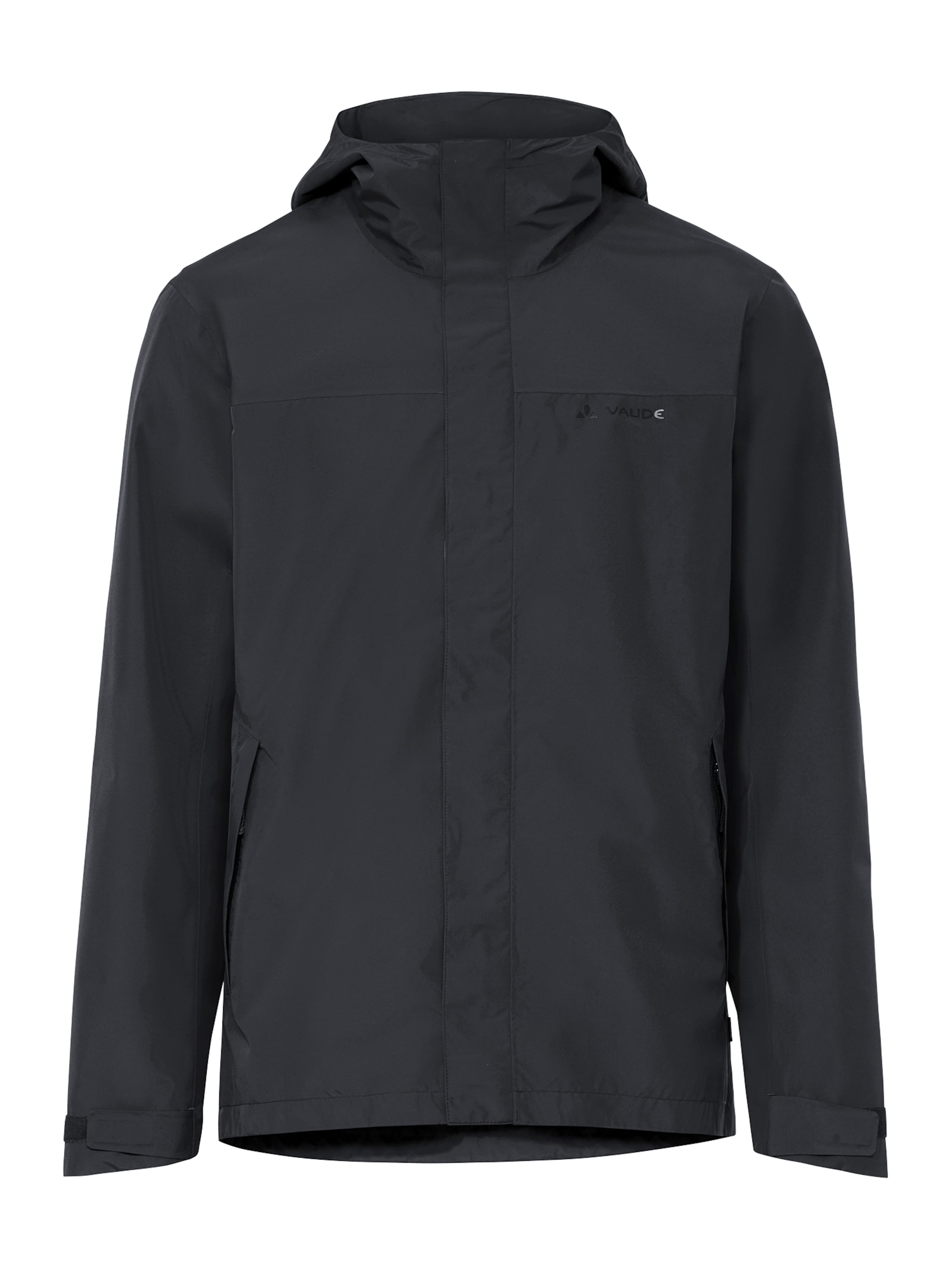 VAUDE Outdoorjacke 'Strathcona' in Schwarz: Vorderseite