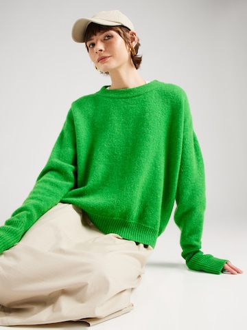AMERICAN VINTAGE Trui 'VITOW' in Groen: voorkant