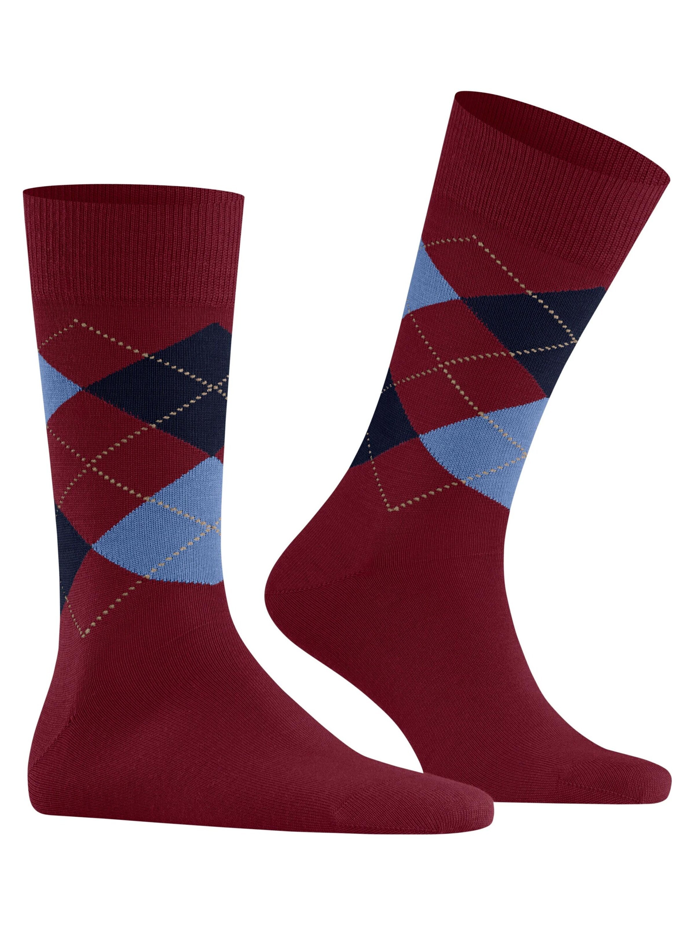 BURLINGTON Socken 'Edinburgh'‌‌‌‌‌‌‌ in Rot