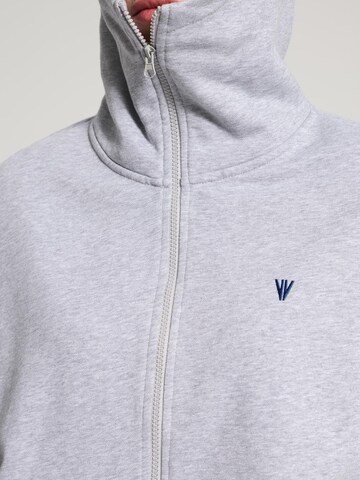 NOWIHT Sweatjacke 'Sabine'‌ in Grau