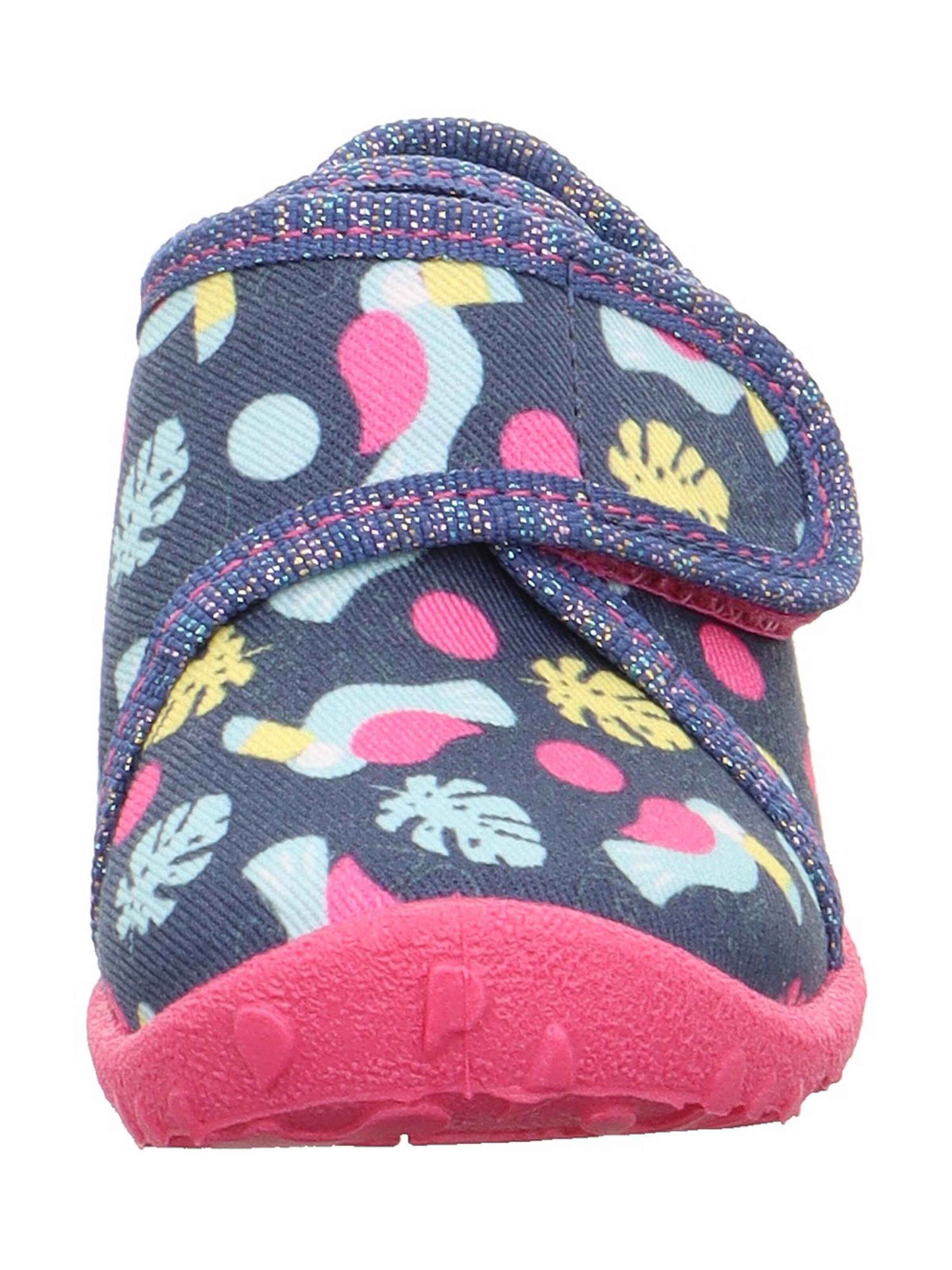 SUPERFIT Hausschuh 'Spotty' in Blau