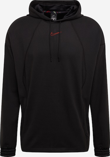 NIKE Športen pulover | oranžna / črna barva, Prikaz izdelka