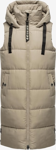 Gilet di NAVAHOO in beige: frontale