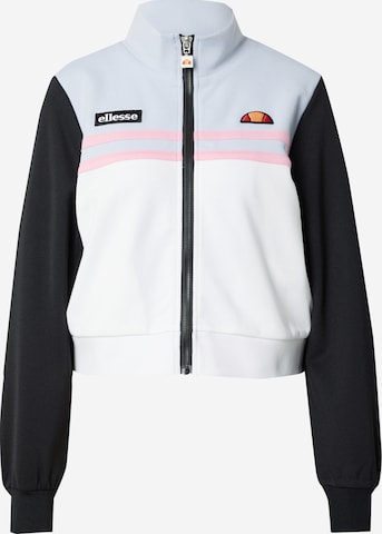 ELLESSE Sweatjacke 'Osita' in Schwarz: predná strana