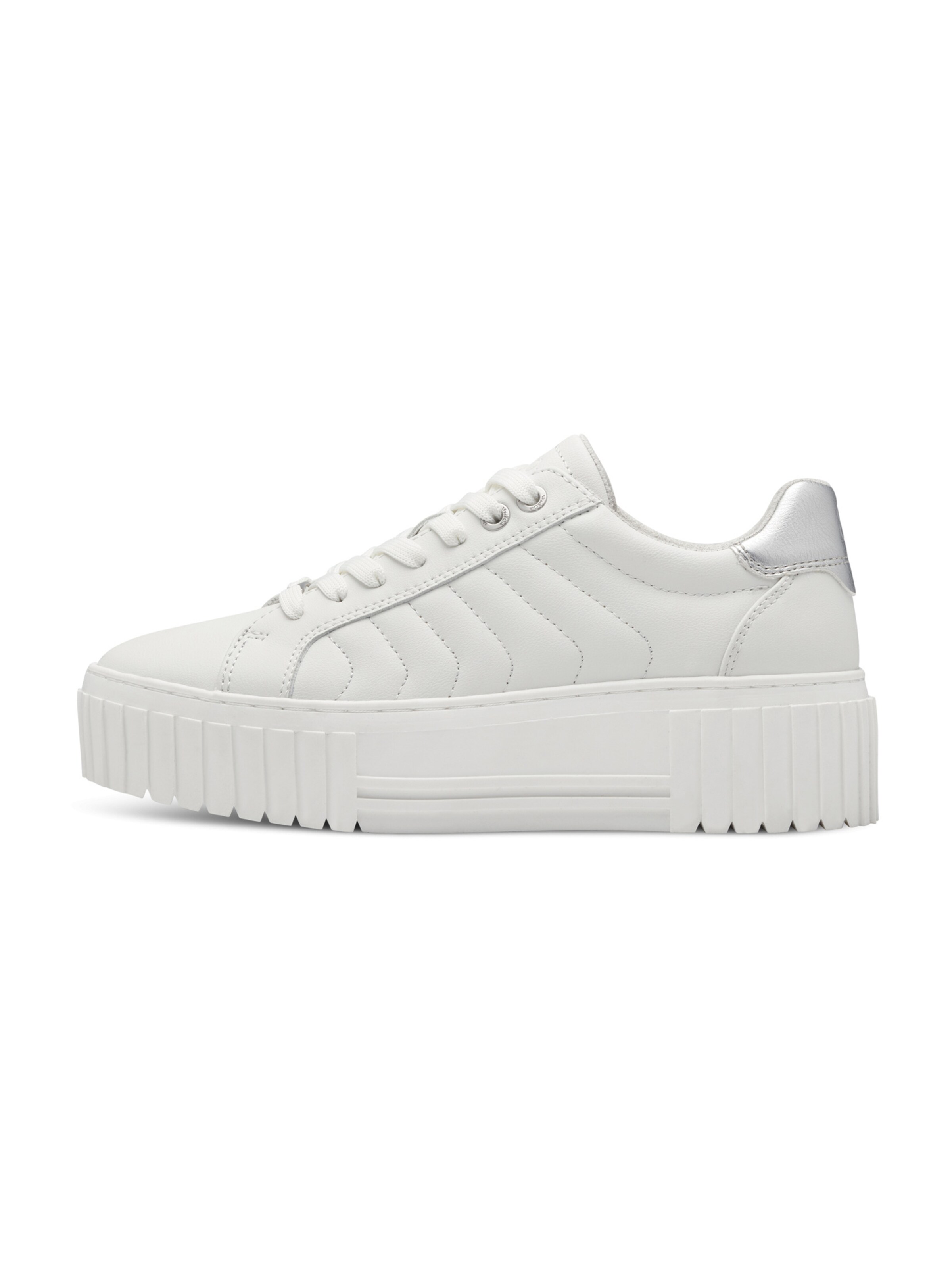 s.Oliver Platform trainers in White