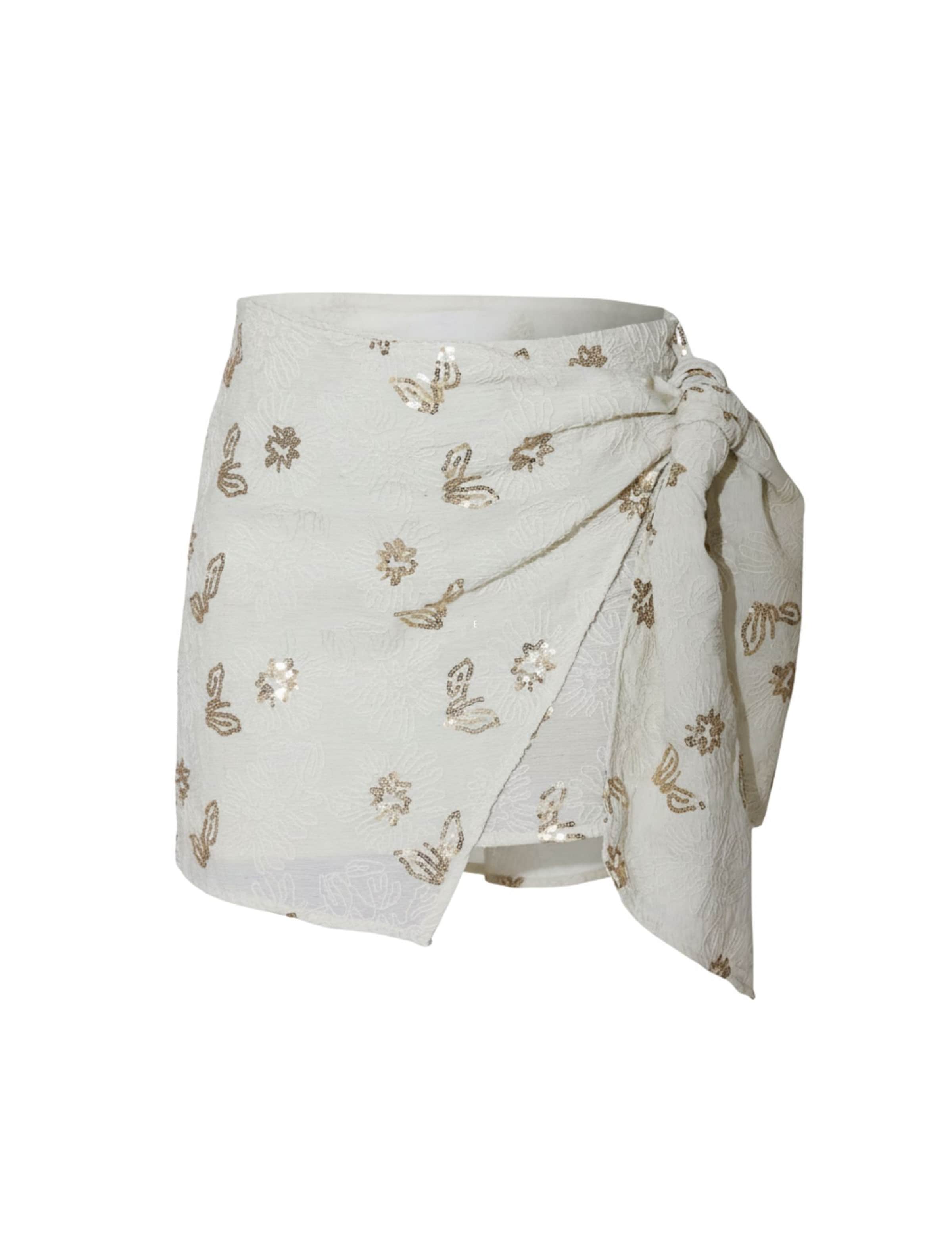 South Beach Skirt in Beige: front
